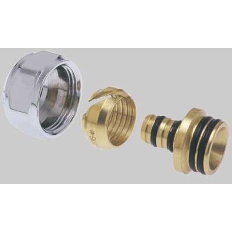 ADATTATORE MULTISTRATO CALOTTA CROMATA - Ø 16x2 - 24 x 1.5
