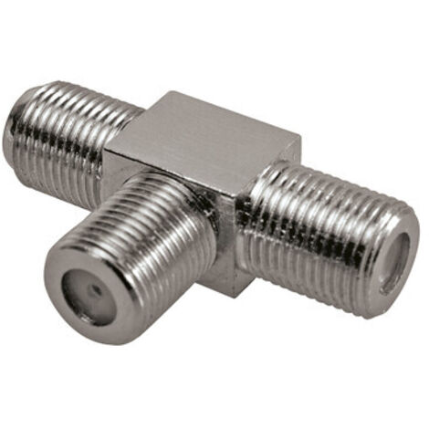 ADATTATORE P/SPINE TV SATELLITARE TIPO F TRIPLO- 10,0 pz