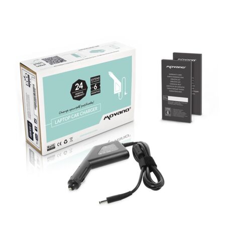 Adattatore per auto per DELL 19,5 V 2,31 A 4,5 x 3,0