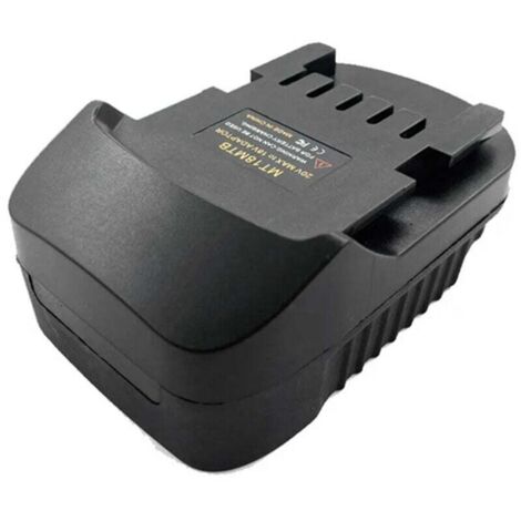 Adattatore per batteria agli ioni di litio da 18 V Makita a 18 V Metabo per elettroutensili