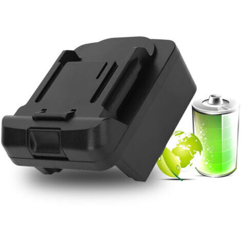 Adattatore per batterie, Adattatore per batterie agli ioni di litio Milwaukee M18, Convertitore per batterie agli ioni di litio 18 V, BL1830, BL1840, BL1850, BL1860