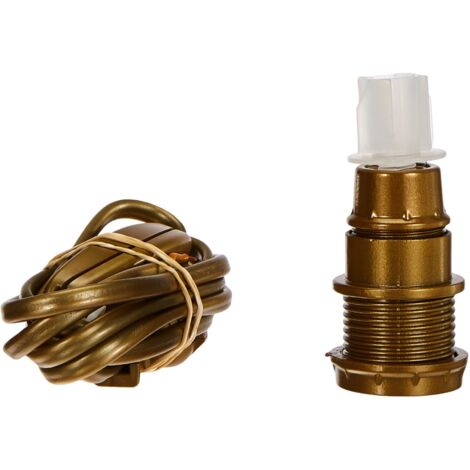 Adattatore per bottiglia E14 TIBELEC, plastica, oro 40 W TIBELEC