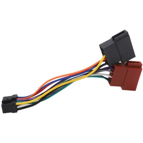 Adattatore per cablaggio ISO Jeffergarden, connettore a 16 pin, sostituzione del telaio per autoradio stereo per Alpine