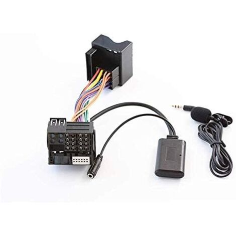 Adattatore per chiamate vivavoce Bluetooth wireless per interfaccia musicale stereo AUX I-CD per RCD510 310+ 300+ RNS510 315