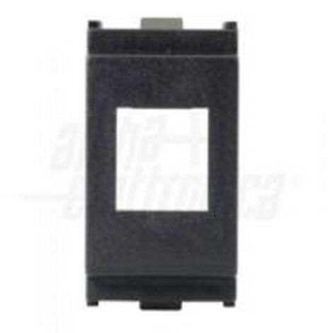Adattatore per frutti RJ45 per placca Vimar Idea Nero