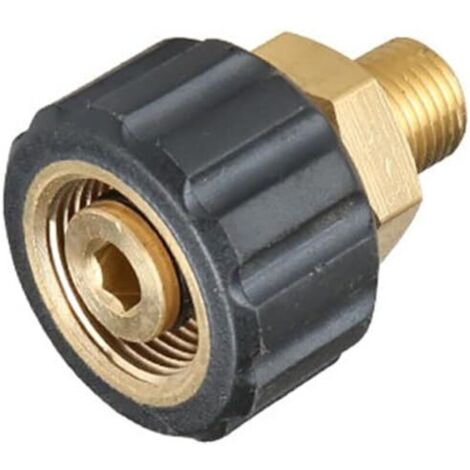 Adattatore per idropulitrice ad alta pressione CSPARCV T&F M22 a M22 / 3/8" / 1/4" Attacco rapido per pistola a spruzzo