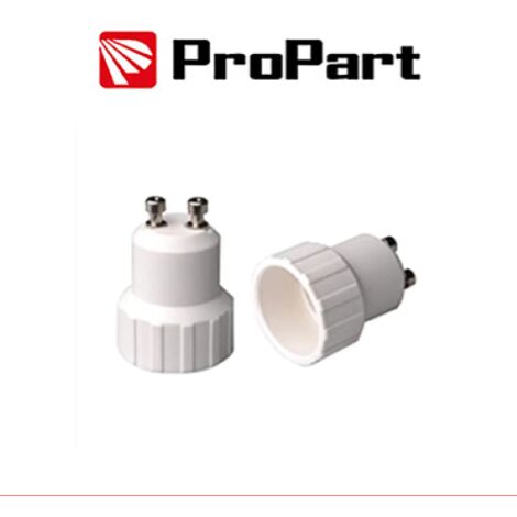 Adattatore per lampada da GU10 a E14 - 2A 250V - 40W max