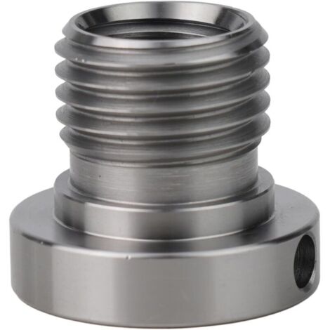 Adattatore per mandrino per tornio da legno, adattatore filettato per tornitura del legno, facile da usare (da 33 mm a 25 mm)