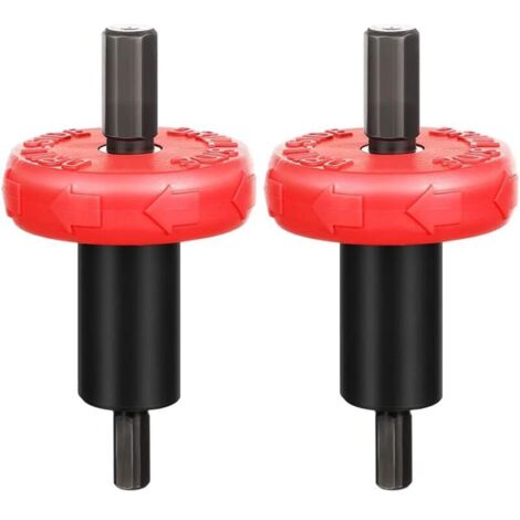 Adattatore per punte da trapano per motore elettrico da 2 pezzi, strumento di avviamento di ricambio per punte da trapano ad avviamento rapido Craftsman Troy Bilt Stihl B&S, spazzaneve, non è necessar