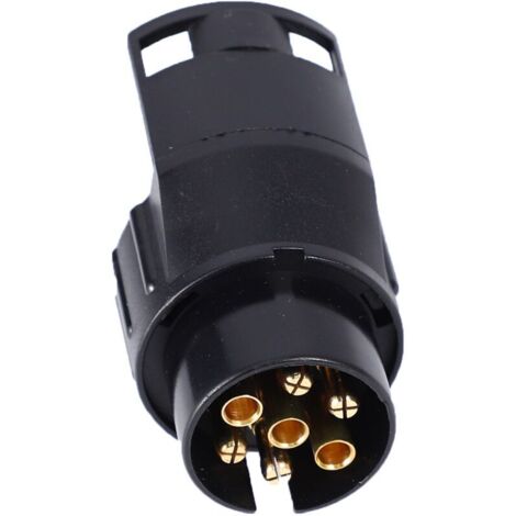 Adattatore per rimorchio da 7 pin a 13 pin 12 V per gancio elettrico per camion roulotte tipo N in plastica