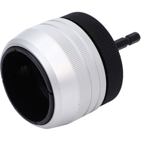 Adattatore per supporto morsetto alesatore per tubi da 5/16" a 2-1/8" - Strumento di smussatura in lega di alluminio e acciaio inossidabile per sbavatura e taglio di tubi