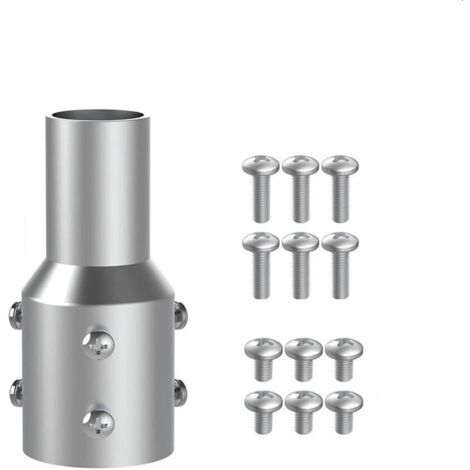 Adattatore per tubo flessibile riduttore per palo, adattatore per tubo flessibile, supporto per palo, kit di montaggio in lega di alluminio per Starlink Gen2, per palo TV e palo satellitare