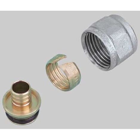ADATTATORE PER TUBO PEX - 18 x 2,5 attacco 3/4 x 18
