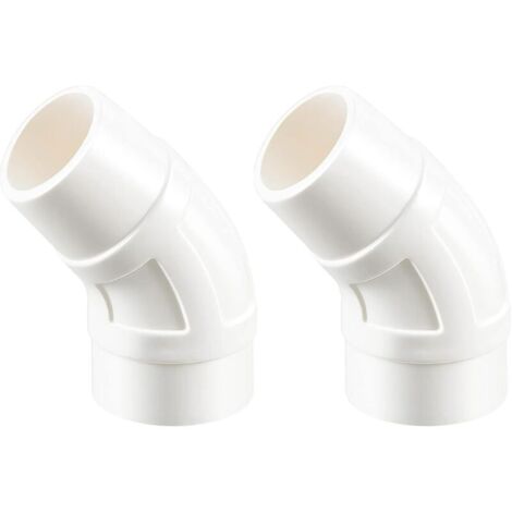 Adattatore per valvola di controllo per pulitore automatico per piscina da 45 gradi (due pezzi) per Zodiac W70244 W90146 R053250, accessori per pulitore per piscina da 45 gradi, parti per piscina