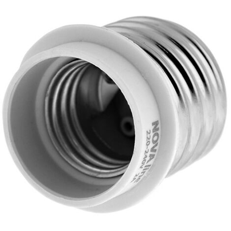 Adattatore Portalampada da E40 a E27 Bianco 240V Novaline