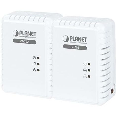 Adattatore Powerline a muro 500Mbps POWPL702EU per rete stabile Ethernet