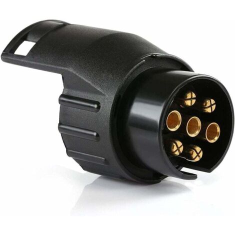Adattatore presa per rimorchio, accessori universali, adattatore da traino impermeabile da 7 pin a 13 pin compatibile con auto e camion