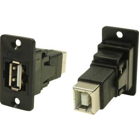 Adattatore, Presa Presa USB tipo A ⇔ presa USB tipo B CP30609N Cliff Contenuto: 1 pz.