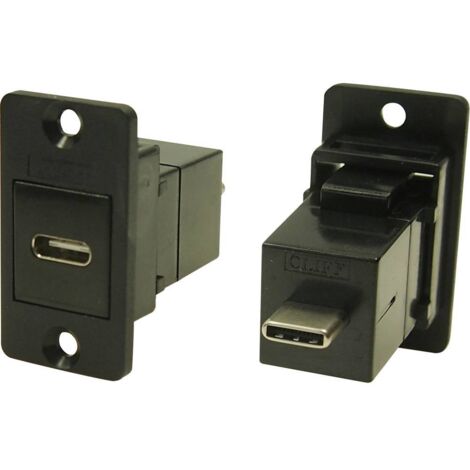Adattatore, Presa Presa USB tipo C - spina USB tipo B CP30611 Cliff Contenuto: 1 pz.