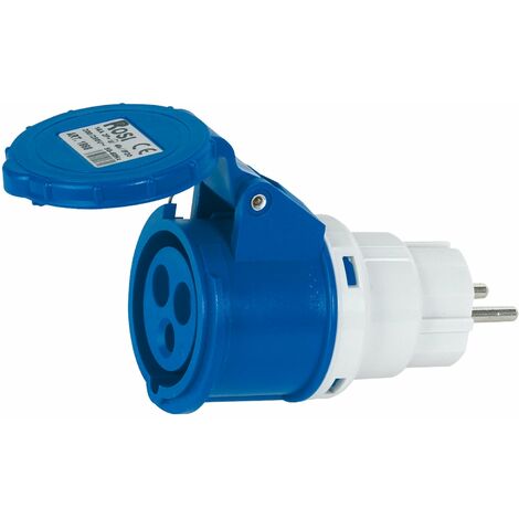 Adattatore presa schuko industriale