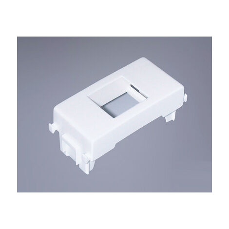 Adattatore presa UTP Plana POWIRVIMPW per RJ45 ethernet e telefonia