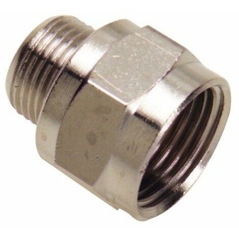 Adattatore allungato femmina 3/8 - macho 1/4 (blister 2 pezzi)