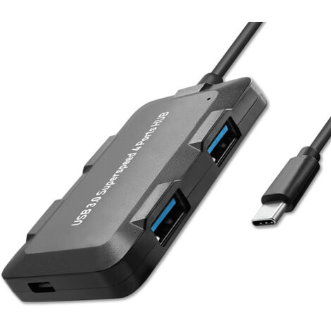 Adattatore Qoltec Hub USB-C 3.1 5 in 1  4x USB 3.0  micro USB