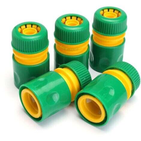 Adattatore rapido per rubinetto con connettore per tubo da giardino da 1/2 pollice per irrigazione, 10 pezzi