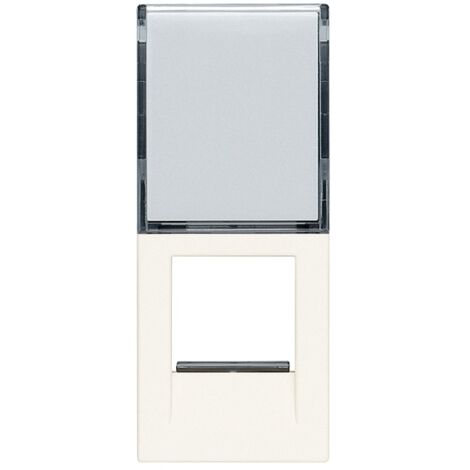 Adattatore RJ45 AMP Avaya bianco bianco serie Linea Vimar 30338.CB