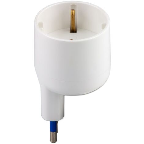 Adattatore S11/Schuko 10A 2P+T Bianco ( MASTER cod. 05851 )