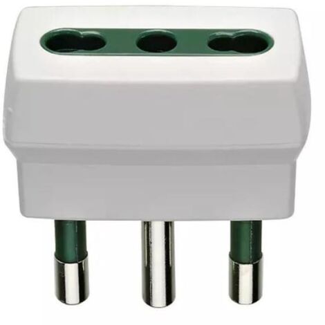 Adattatore S17+ P17/11 Bianco ( Vimar Cod. 00300.B )