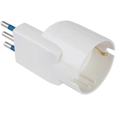 ADATTATORE SALVASPAZIO 10A 2P+T