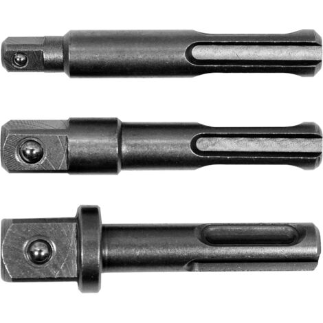 ADATTATORE SDS PLUS PER BUSSOLE DA 1/4'', 3/8'', 1/2'' - YT-04686