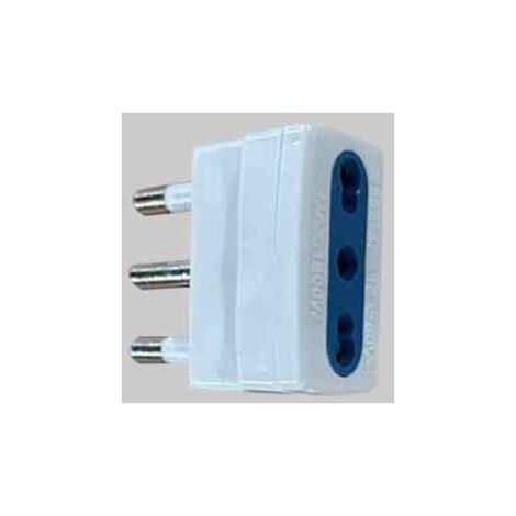 Adattatore semplice 16a ideal star 2p+t  - presa 10/16a IDEAL STAR