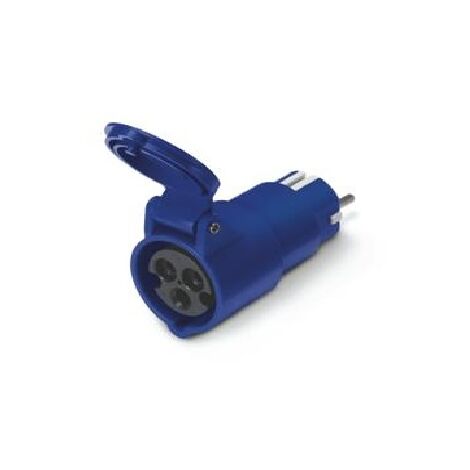 Adattatore Semplice IP20 16A 2P+T 250V German