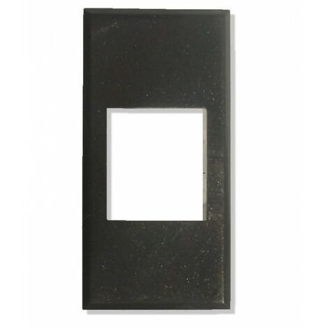 Adattatore serie Axolute nero compatibile BTicino Living Now