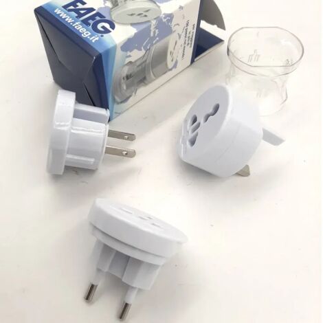 ADATTATORE SPINA INTERNAZIONALE voltaggio compatibile 110/240V
