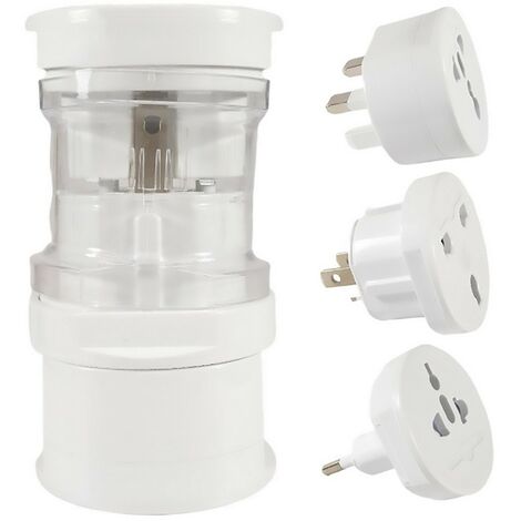 ADATTATORE SPINA INTERNAZIONALE VOLTAGGIO COMPATIBILE 110/240V