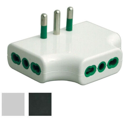 ADATTATORE TRIPLO RIBASSATO 16A-16A FME
