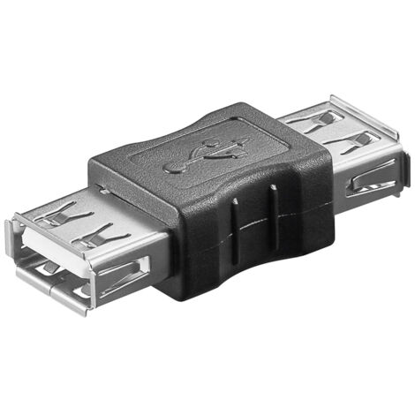 Adattatore USB, accoppiatore, presa USB 2.0 (tipo A)  presa USB 2.0 (tipo A). Collegamento, tipo presa USB 2.0 (tipo A)