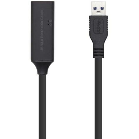 Adattatore USB Aisens A105-0407 Nero 5 m USB 3.0 (1 Unità)