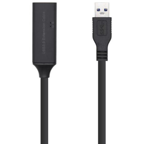 Adattatore USB Aisens A105-0408 Nero 10 m USB 3.0 (1 Unità)