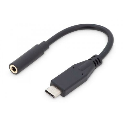 Adattatore USB C con Jack 3.5 mm NANOCABLE 10.24.1205-W Bianco