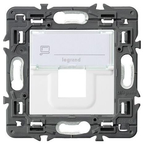 Adattatore VALENA NEXT 1xRJ45 keystone bianco LEGRAND 741277