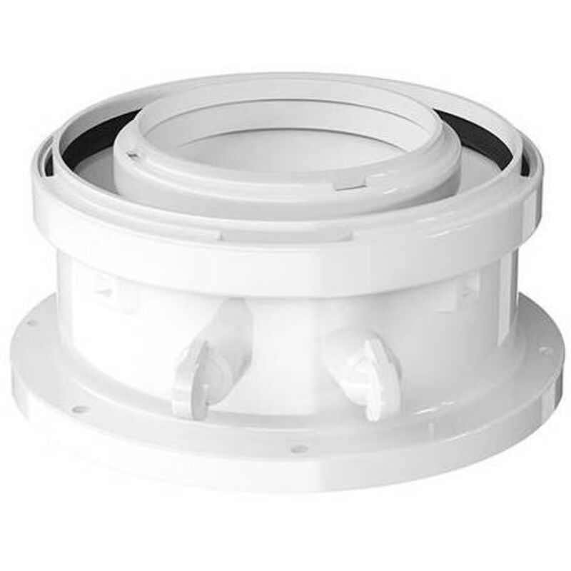 ADATTATORE VERTICALE FC-CA60 Misura: Diam. da 80-125 a 60/100