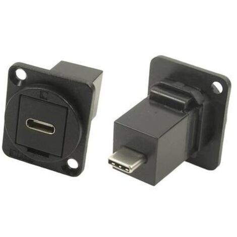 Adattatore XLR presa USB C™ su spina USB C™ Adattatore incasso CP30211MB Cliff Contenuto: 1 pz.