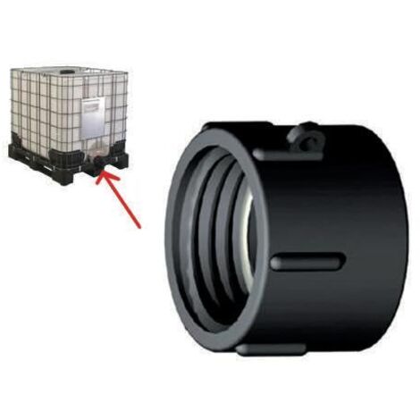 Adattatori raccordi per cisterne in PPL conneessione S6x6 - Uscita FF 1"1/2 cf. 3 pz