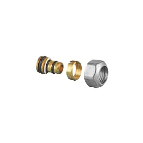 ADATTATTORE MULTISTRATO 14X2 1/2 GAS CROMO  4PZ  - ARTE CLIMA
