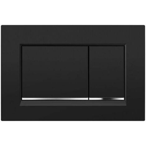 Adatto alla placca di comando doppia Geberit Sigma30, nero opaco.