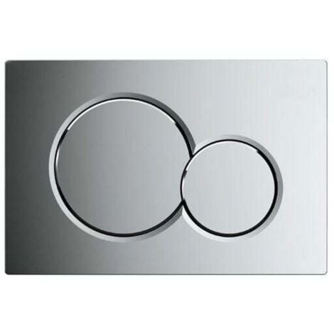 FLITI Adatto per Geberit Sigma01 - Placca di comando SIGMA01, cromata lucida (115.770.21.5)